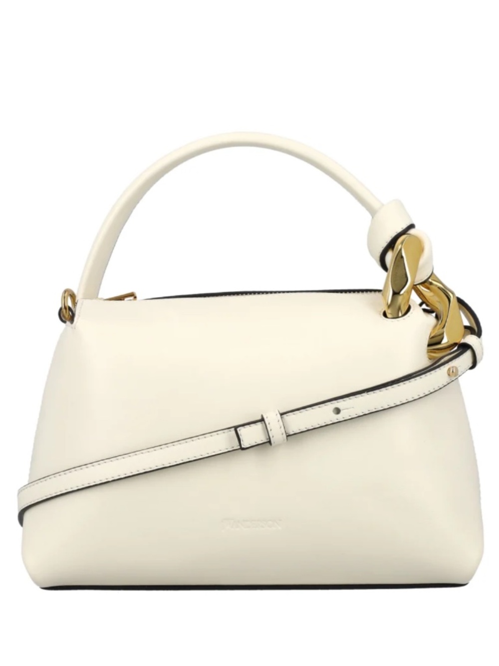 JW ANDERSON Gorgeous Cream Leather Corner Bag NWT $1,250!!